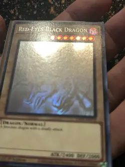 Yugioh Red Eyes B Dragon Ghost Rare 1st Ed GFP2 NM - Image 3