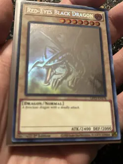 Yugioh Red Eyes B Dragon Ghost Rare 1st Ed GFP2 NM - Image 4