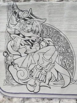 Yu-Gi-Oh Cloth TCG Playmat The Dark Sorceress Dark Magician Girl by Pvramid - Image 5