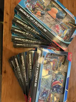 Pokemon Trading Card Game Greninja ex Kingdra Special Collection Box FREE SHIP!! - Image 1