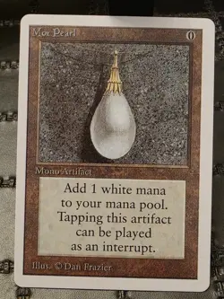 *P R 0 X Y* Mtg Magic The Gathering Mox Pearl Trading Card *P R 0 X Y* - Image 2