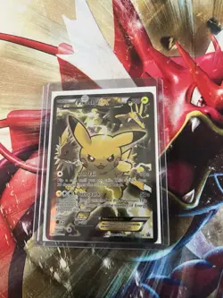 Pokemon Pikachu EX XY124 Black Star Promo Rare Holo Card 2016 MINT/NEAR MINT - Image 1