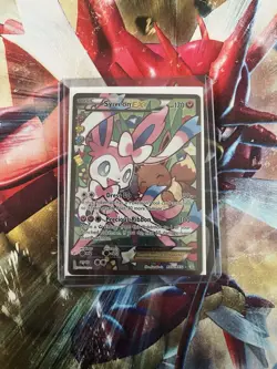 Pokemon Card TCG: 2016 XY Generations Radiant Collection Sylveon EX RC32/RC32 M - Image 1