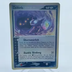 Pokemon TCG Karte Zobiris 10/100 Sableye EX Sandsturm Reverse Holo Deutsch Rare - Image 1