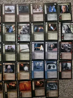 Lord Of The Rings TCG Mixed Series 1+2 RARES ONLY LOT 33 CARDS - Image 3