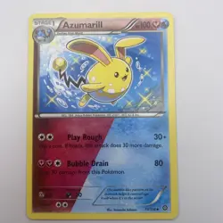 Azumarill 77/114 Steam Siege Uncommon Non Holo Pokemon Trading Card Near Mint - Image 1