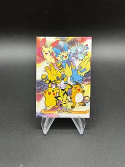 Pikachu Electric Pokemon Cracked Ice Holo 2024 Card Database 3 US Seller - Image 1