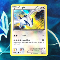 Lugia - XY156 - Black Star Holo Rare Promo XY - Pokemon Card - LP - Image 1