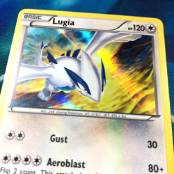 Lugia - XY156 - Black Star Holo Rare Promo XY - Pokemon Card - LP - Image 2