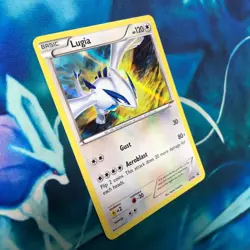 Lugia - XY156 - Black Star Holo Rare Promo XY - Pokemon Card - LP - Image 3
