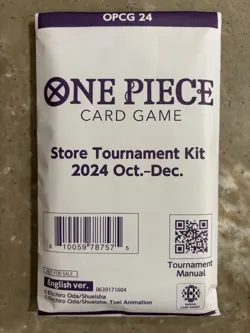 One Piece Card Game Store Tournament Kit 2024 Oct - Dec OPCG 24 English Sealed - Image 1