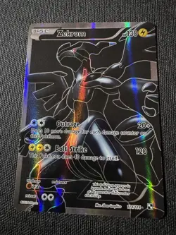 Pokemon TCG Reshiram 113/114 Zekrom 114/114 Black and White Holo Card Full Art - Image 5