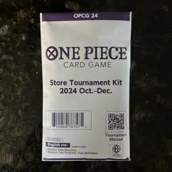 One Piece Card Game Store Tournament Kit 2024 Oct - Dec OPCG 24 New Sealed - Image 1