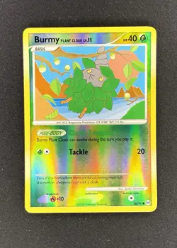 Pokemon Card Burmy Arceus Reverse Holo 56/99 Near Mint - Image 1