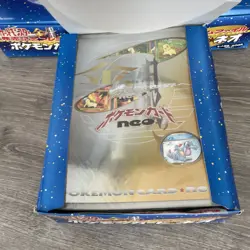 (60) 1999 POKEMON NEO GENESIS 1 PREMIUM BINDER CARD JAPANESE HOLO SEALED For STL - Image 2