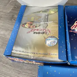 (60) 1999 POKEMON NEO GENESIS 1 PREMIUM BINDER CARD JAPANESE HOLO SEALED For STL - Image 3