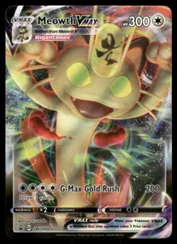 SWSH: Sword & Shield Promo Cards #SWSH005 Meowth VMAX - Image 1