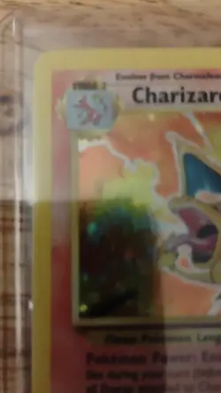 Pokemon TCG Charizard Base Set Holo Unlimited Rare Card 4/102 LP to mp - Image 2