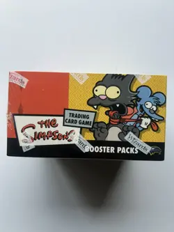 The Simpsons Booster Box Factory Sealed Wizards Of The Coast Trading Card Game - Image 2