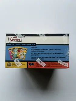 The Simpsons Booster Box Factory Sealed Wizards Of The Coast Trading Card Game - Image 4