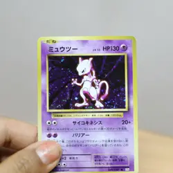 LP Pokemon Card Mewtwo Holo CP6 20th Anniversary 1st Ed 49/087 Japanese Vintage - Image 3