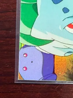 Pokemon Topps Card - EP10 Bulbasaur, the Hidden Village Blue Label Holo - Image 2