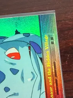 Pokemon Topps Card - EP10 Bulbasaur, the Hidden Village Blue Label Holo - Image 4