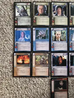 Lord Of The Rings TCG Series 1 The Fellowship Of The Ring Mixed RARES 16 CARDS - Image 2