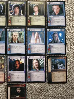 Lord Of The Rings TCG Series 1 The Fellowship Of The Ring Mixed RARES 16 CARDS - Image 3