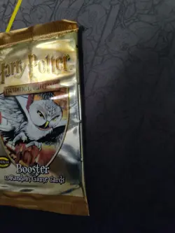 SEALED: 2001 Harry Potter TCG Card Game 3 Base Set Booster Packs WOTC Art Set - Image 2