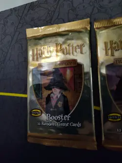 SEALED: 2001 Harry Potter TCG Card Game 3 Base Set Booster Packs WOTC Art Set - Image 4