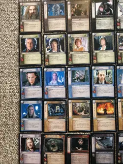 Lord Of The Rings TCG Series 1 The Fellowship Of The Ring MIXED RARES 29 CARDS - Image 2