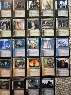 Lord Of The Rings TCG Series 1 The Fellowship Of The Ring MIXED RARES 29 CARDS - Image 3