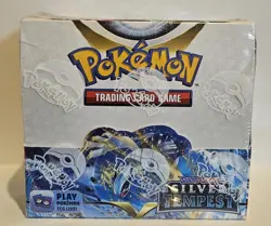 Pokemon Sword & Shield Silver Tempest Booster Box BRAND NEW Factory Sealed - Image 1