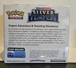 Pokemon Sword & Shield Silver Tempest Booster Box BRAND NEW Factory Sealed - Image 3