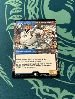 Doctor Octopus, Master Planner Borderless NON Foil Marvel’s Spider-Man SPM MTG - Image 1