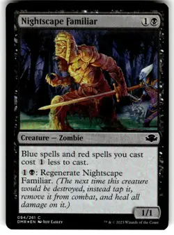 Nightscape Familiar Dominaria Remastered FOIL MTG - Image 1