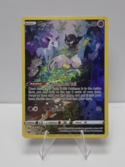 Mew GG10/GG70 Crown Zenith Pokemon Card Full Art Ultra Rare Sleeping Mew NEARM - Image 1