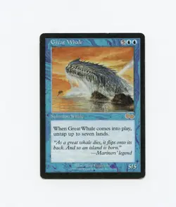 Great Whale Urza's Saga Magic the Gathering n - Image 1