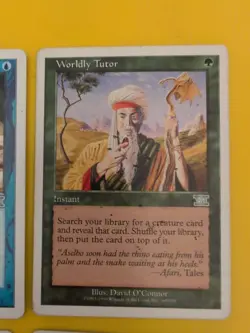 6th Edition Tutor x4 Rare Instant MTG Card Mystical,Vamparic,Enlightened,worldly - Image 2