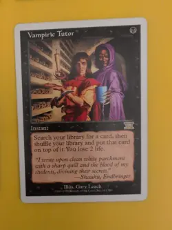 6th Edition Tutor x4 Rare Instant MTG Card Mystical,Vamparic,Enlightened,worldly - Image 3