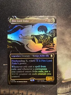 Fire Lord Zuko (Borderless FOIL) UB: Avatar: the Last Airbender - Image 1