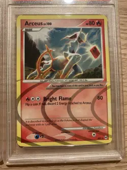 2 x PSA 9 Arceus AR3 & AR6 Secret Rare Platinum Arceus Holo Pokemon Card - Image 2