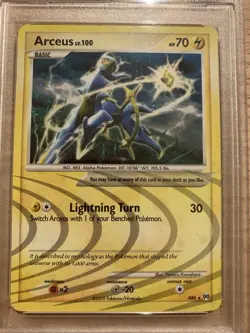 2 x PSA 9 Arceus AR3 & AR6 Secret Rare Platinum Arceus Holo Pokemon Card - Image 4