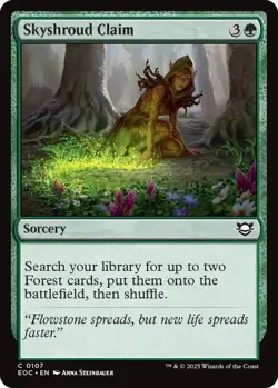 MTG Edge of Eternities Commander - Skyshroud Claim - Image 1