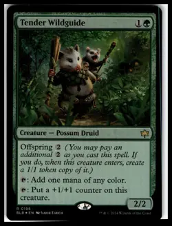 FOIL Tender Wildguide #196 Bloomburrow - Image 1