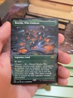 Boseiju, Who Endures (Borderless) Kamigawa: Neon Dynasty Regular - Image 1