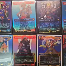 MTG Final Fantasy Character Borderless Foil Set of 10 - Image 3