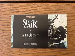 Ghost of Tsushima X Secret Lair Sealed Non Foil Magic the Gathering -In Hand - Image 1
