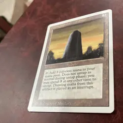 Magic the Gathering ~ MTG ~ 1x Basalt Monolith ~ 3rd Edition ~ euc ~ REVISED - Image 1